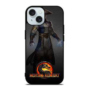 MORTAL KOMBAT RAIDEN GAMES LOGO iPhone 15 Case Cover