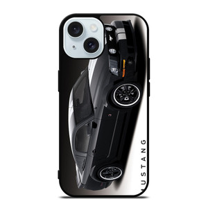 MUSTANG GT SPOT CAR BLACK iPhone 15 Case Cover MUSTANG GT SPOT CAR BLACK iPhone 15 Case Cover