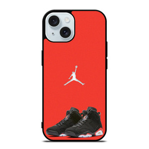 NIKE AIR JORDAN 6 RETRO iPhone 15 Case Cover NIKE AIR JORDAN 6 RETRO iPhone 15 Case Cover