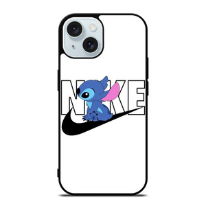 NIKE DISNEY STITCH LOGO iPhone 15 Case Cover NIKE DISNEY STITCH LOGO iPhone 15 Case Cover