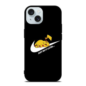 NIKE PIKACHU POKEMON JUST DO IT iPhone 15 Case Cover NIKE PIKACHU POKEMON JUST DO IT iPhone 15 Case Cover