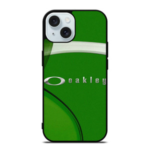 OAKLEY GREEN EMBLEM iPhone 15 Case Cover OAKLEY GREEN EMBLEM iPhone 15 Case Cover
