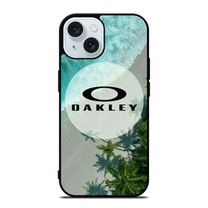 OAKLEY LOGO BEACH iPhone 15 Case Cover OAKLEY LOGO BEACH iPhone 15 Case Cover