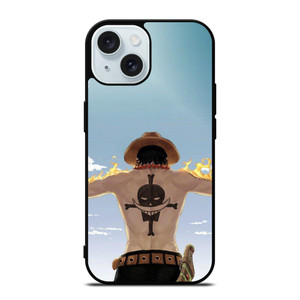 ONE PIECE ACE ANIME iPhone 15 Case Cover