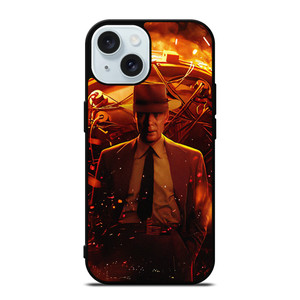 OPPENHEIMER CILLIAN MURPHY POSTER iPhone 15 Case Cover OPPENHEIMER CILLIAN MURPHY POSTER iPhone 15 Case Cover