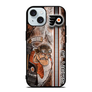 PHILADELPHIA FLYERS ICE HOCKEY GRUNGE LOGO iPhone 15 Case Cover PHILADELPHIA FLYERS ICE HOCKEY GRUNGE LOGO iPhone 15 Case Cover