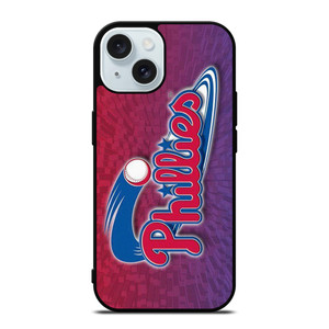 PHILADELPHIA PHILLIES BASEBALL EMBLEM iPhone 15 Case Cover PHILADELPHIA PHILLIES BASEBALL EMBLEM iPhone 15 Case Cover