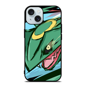 POKEMON RAYQUAZA ANIME CARTOON iPhone 15 Case Cover POKEMON RAYQUAZA ANIME CARTOON iPhone 15 Case Cover