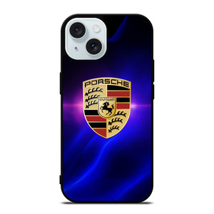 PORSCHE GRADIENT EMBLEM iPhone 15 Case Cover