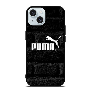 PUMA BLACK WALL TEXTURE iPhone 15 Case Cover