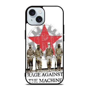 RAGE AGAINST THE MACHINE BAND SYMBOL iPhone 15 Case Cover