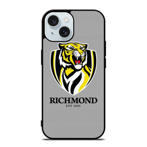 RICHMOND TIGERS FOOTBALL LOGO 1885 iPhone 15 Case Cover RICHMOND TIGERS FOOTBALL LOGO 1885 iPhone 15 Case Cover