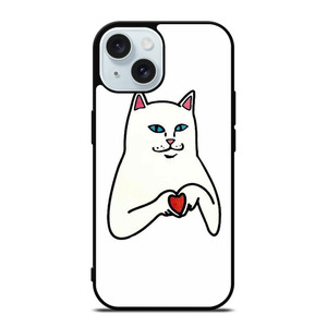 RIPNDIP CAT LOVE SIGN iPhone 15 Case Cover