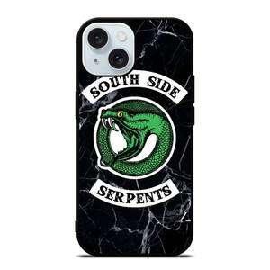 RIVERDALE SOUTH SIDE SERPENTS MARBLE iPhone 15 Case Cover RIVERDALE SOUTH SIDE SERPENTS MARBLE iPhone 15 Case Cover