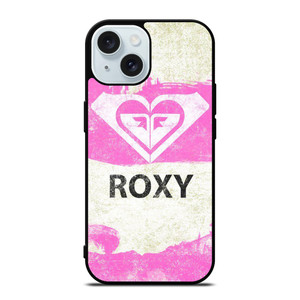ROXY BRUSHED LOGO iPhone 15 Case Cover ROXY BRUSHED LOGO iPhone 15 Case Cover