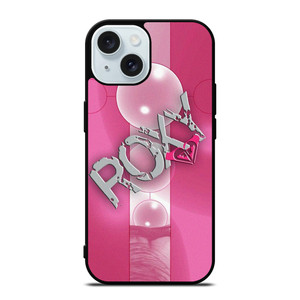 ROXY PINK LOGO iPhone 15 Case Cover ROXY PINK LOGO iPhone 15 Case Cover