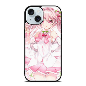 SAKURA HATSUNE MIKU iPhone 15 Case Cover