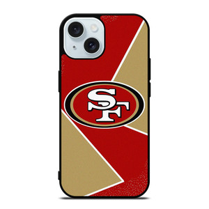 SAN FRANCISCO 49ERS NFL SPARK LOGO iPhone 15 Case Cover