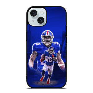 SAQUON BARKLEY NEW YORK GIANTS iPhone 15 Case Cover