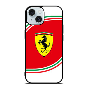 SF SCUDERIA FERRARI LOGO LIVERY iPhone 15 Case Cover SF SCUDERIA FERRARI LOGO LIVERY iPhone 15 Case Cover