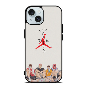 SLAM DUNK CACTUS JACK AIR JORDAN iPhone 15 Case Cover SLAM DUNK CACTUS JACK AIR JORDAN iPhone 15 Case Cover