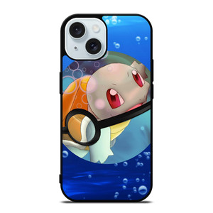 SQUIRTLE POKEMON BALL iPhone 15 Case Cover