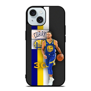 STEPHEN CURRY GOLDEN STATE WARRIORS STRIPE iPhone 15 Case Cover STEPHEN CURRY GOLDEN STATE WARRIORS STRIPE iPhone 15 Case Cover