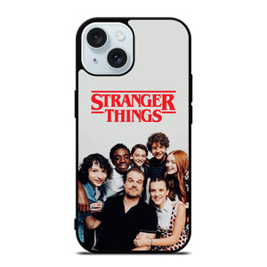 STRANGER THINGS FAMILY iPhone 15 Case Cover STRANGER THINGS FAMILY iPhone 15 Case Cover