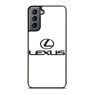 LEXUS WHITE LOGO  Samsung Galaxy S21 Plus Case Cover LEXUS WHITE LOGO  Samsung Galaxy S21 Plus Case Cover