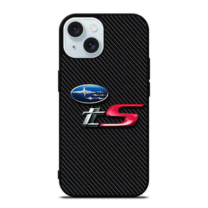 SUBARU WRX TS CARBON EMBLEM iPhone 15 Case Cover SUBARU WRX TS CARBON EMBLEM iPhone 15 Case Cover