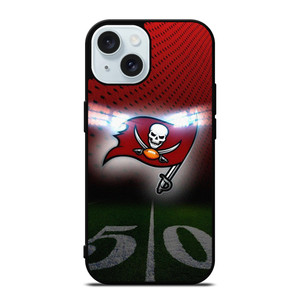 TAMPA BAY BUCCANEERS NFL FOOTBALL FIELD iPhone 15 Case Cover