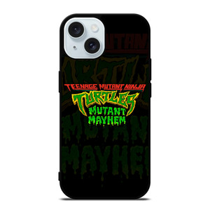 TEENAGE MUTANT NINJA TURTLES MAYHEM LOGO iPhone 15 Case Cover TEENAGE MUTANT NINJA TURTLES MAYHEM LOGO iPhone 15 Case Cover