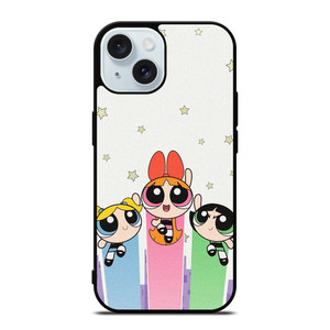 THE POWERPUFF GIRLS CARTOON ANIME iPhone 15 Case Cover