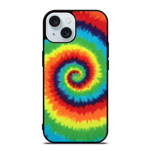 TIE DYE RAINBOW PATTERN iPhone 15 Case Cover