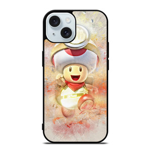 TOAD SUPER MARIO BROS iPhone 15 Case Cover