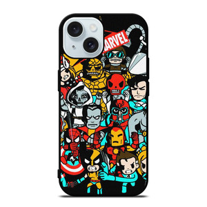 TOKIDOKI MARVEL CARTOON iPhone 15 Case Cover