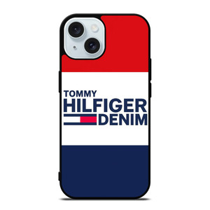 TOMMY HILFIGER DENIM FASHION SYMBOL iPhone 15 Case Cover TOMMY HILFIGER DENIM FASHION SYMBOL iPhone 15 Case Cover