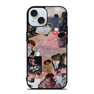 TOMORROW X TOGETHER TXT COLLAGE iPhone 15 Case Cover