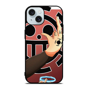 TRAFALGAR LAW ONE PIECE SYMBOL iPhone 15 Case Cover