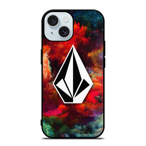 VOLCOM COLOR SPLASH LOGO iPhone 15 Case Cover VOLCOM COLOR SPLASH LOGO iPhone 15 Case Cover