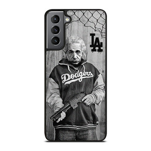 LOS ANGELES DODGERS ALBERT EINSTEIN  Samsung Galaxy S21 Plus Case Cover