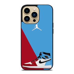 AIR JORDAN SNEAKERS RED BLUE iPhone 14 Pro Max Case Cover AIR JORDAN SNEAKERS RED BLUE iPhone 14 Pro Max Case Cover