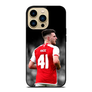 ARSENAL FC DECLAN RICE iPhone 14 Pro Max Case Cover ARSENAL FC DECLAN RICE iPhone 14 Pro Max Case Cover