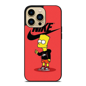 BART SIMPSONS NIKE RED iPhone 14 Pro Max Case Cover