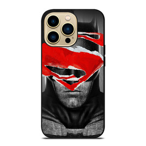 BATMAN SUPERMAN SYMBOL iPhone 14 Pro Max Case Cover