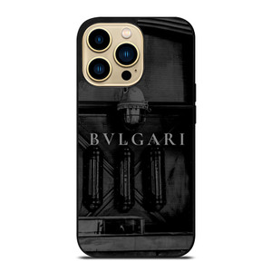 BUGARI BLACK WHITE iPhone 14 Pro Max Case Cover BUGARI BLACK WHITE iPhone 14 Pro Max Case Cover