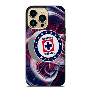 DEPORTIVO CRUZ AZUL MEXICO ABSTRACT LOGO iPhone 14 Pro Max Case Cover