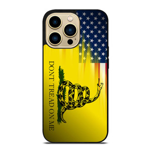 DONT TREAD ON ME USA FLAG iPhone 14 Pro Max Case Cover