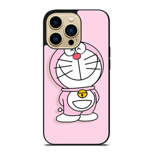 DORAEMON CARTOON PINK iPhone 14 Pro Max Case Cover