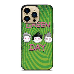 GREEN DAY ROCK BAND CARTOON ICON iPhone 14 Pro Max Case Cover